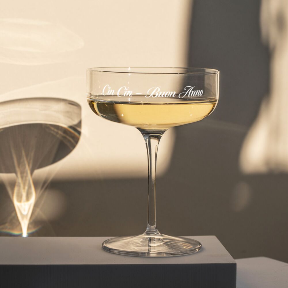 Calice Champagne Personalizzabile Capodanno Prost