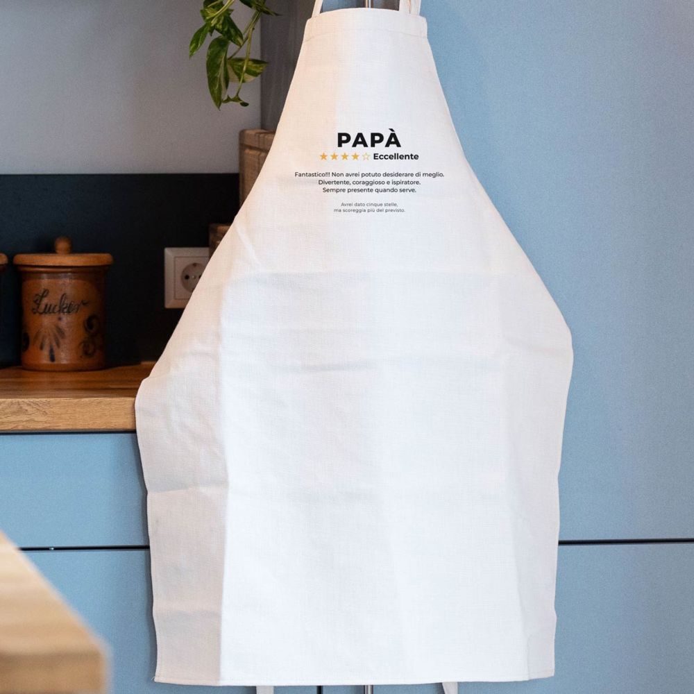 Grembiule da Cucina Personalizzato con Recensione