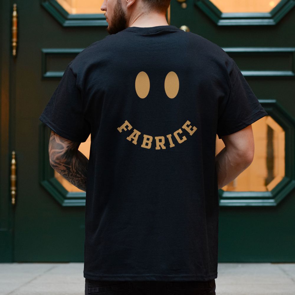 Maglietta Personalizzata Smiley