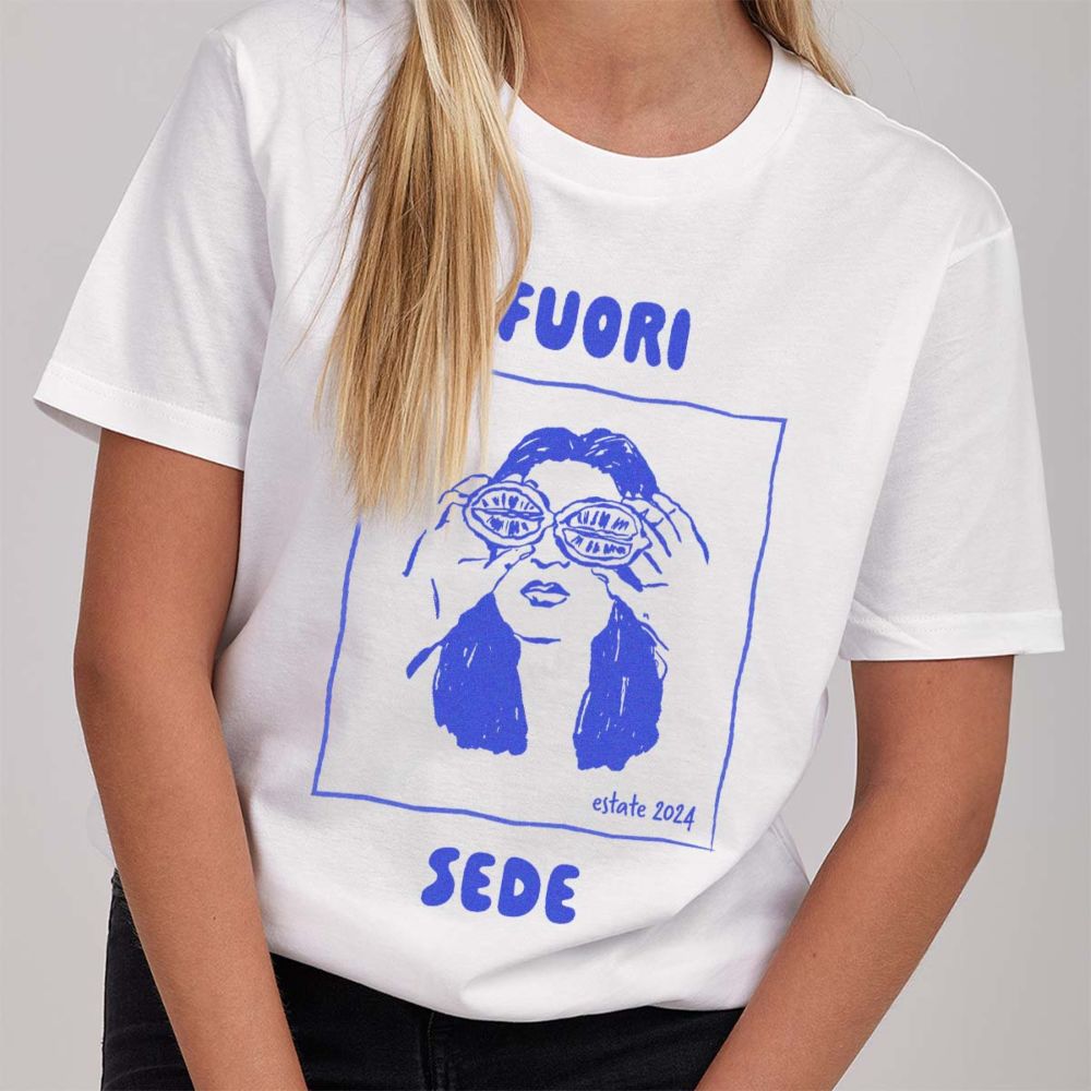 Maglietta Personalizzata con Illustrazione e Testo