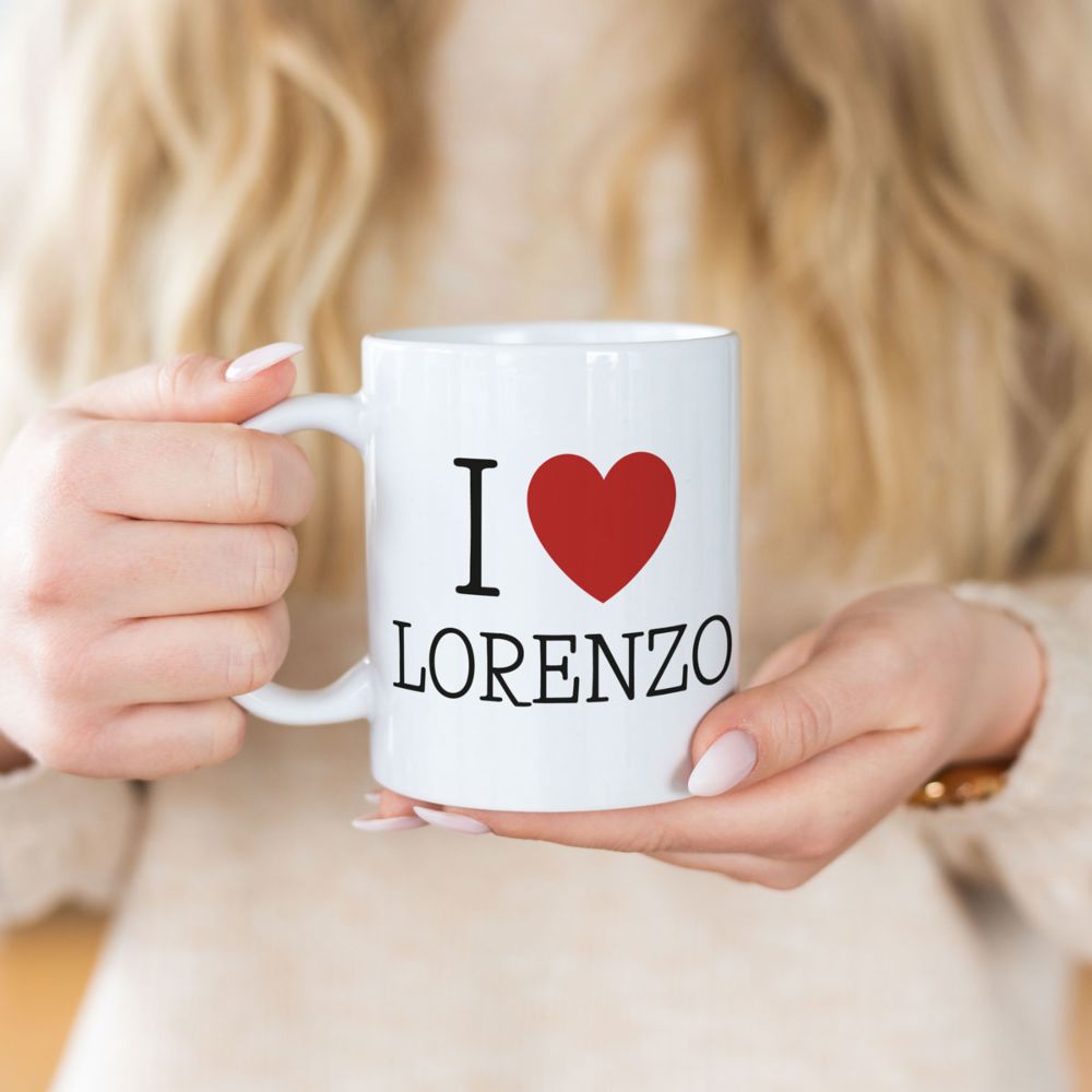 Tazza Personalizzata I Love ...