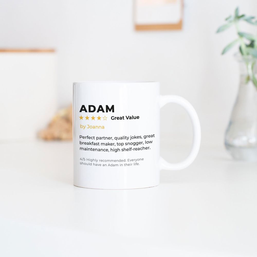 Tazza Personalizzata con Recensione