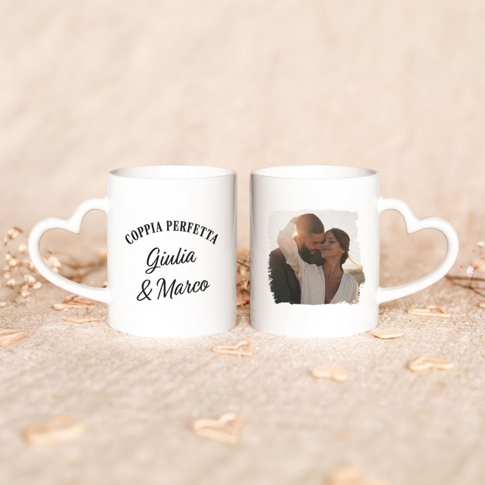 Tazza Personalizzata con Testo e Foto