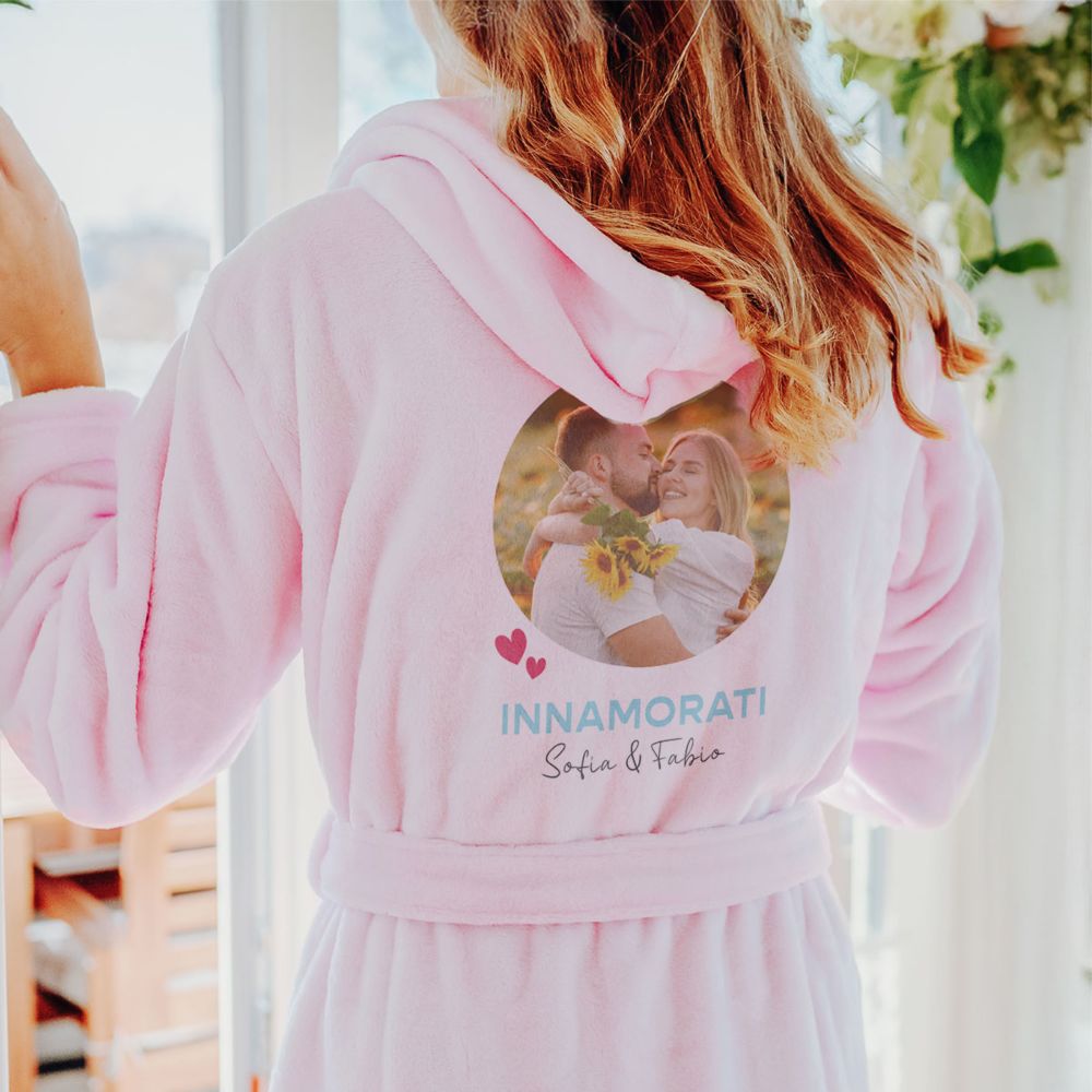 Accappatoio Personalizzato con Foto e Nome