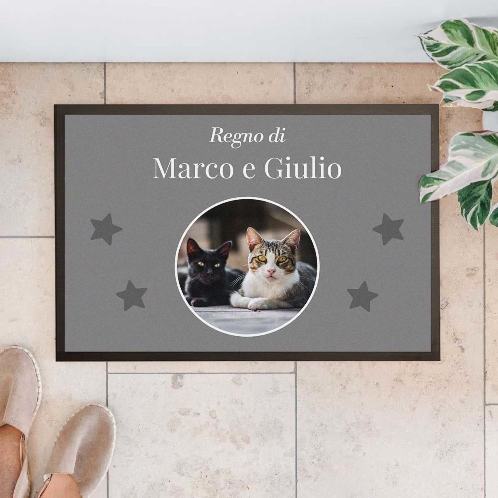 Zerbino Personalizzato con Animale Domestico e Testo