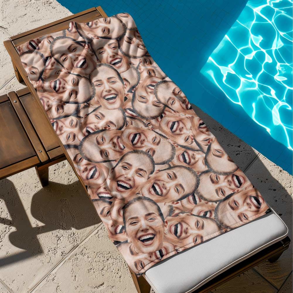 Asciugamano Personalizzato con Faccia