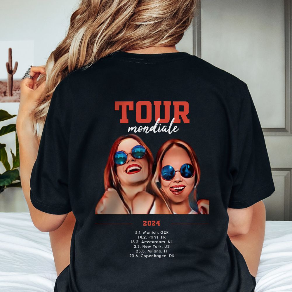 Maglietta Personalizzata Tour