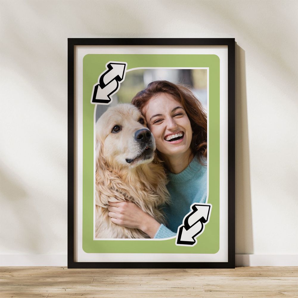 Poster Personalizzato Carta da Gioco con Foto