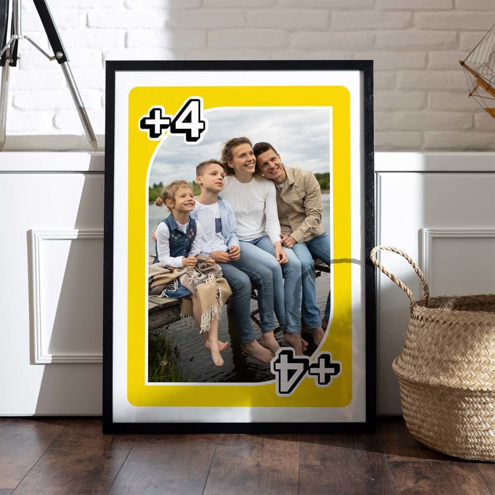 Poster Personalizzato Carta da Gioco con Foto