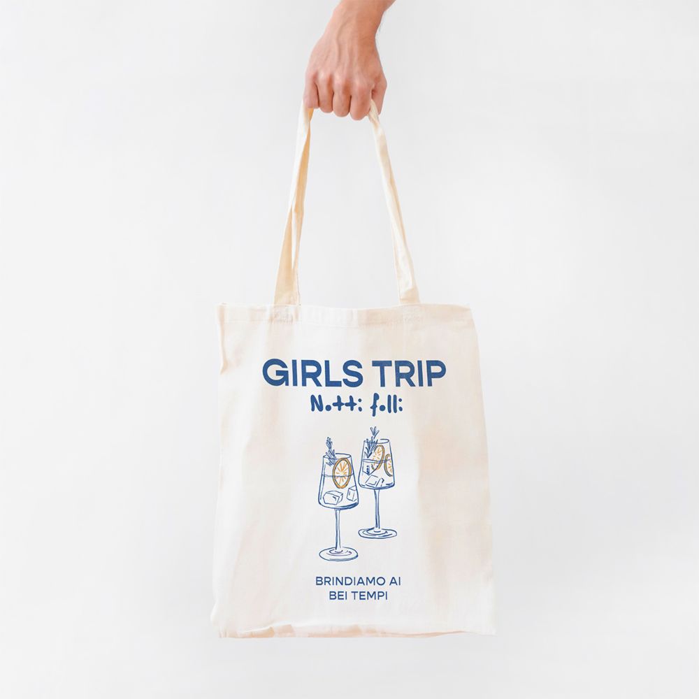 Borsa Personalizzata Shopper con Illustrazioni