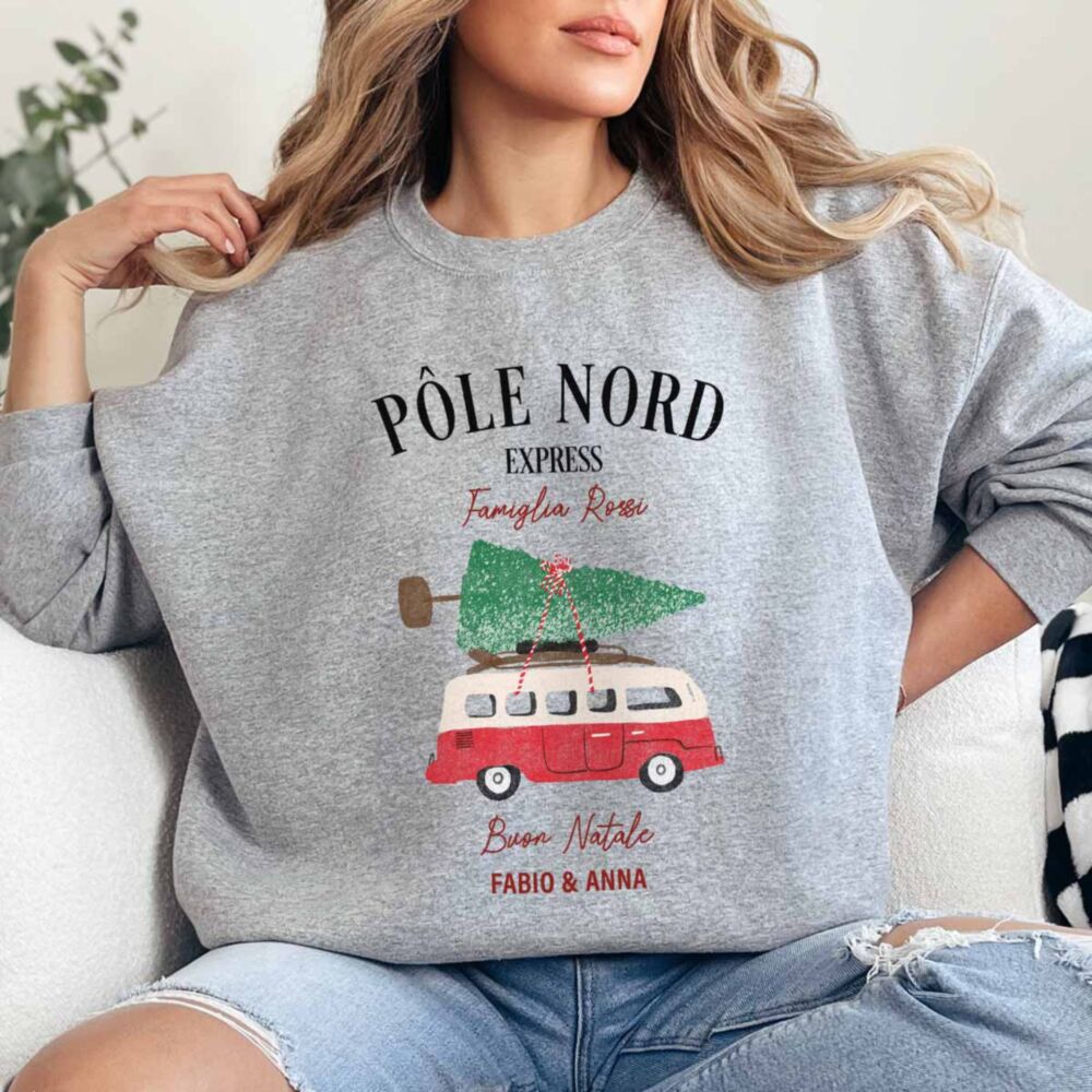 Maglione Natalizio Personalizzato Retrò