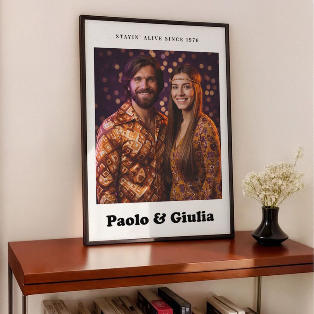 Poster Personalizzato “Viaggio nel Tempo”