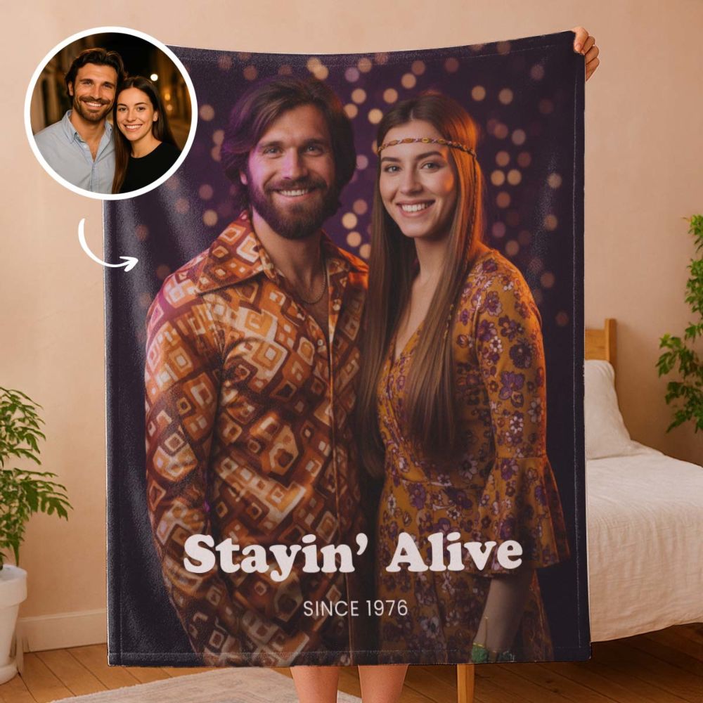 Coperta Personalizzata “Viaggio nel tempo”