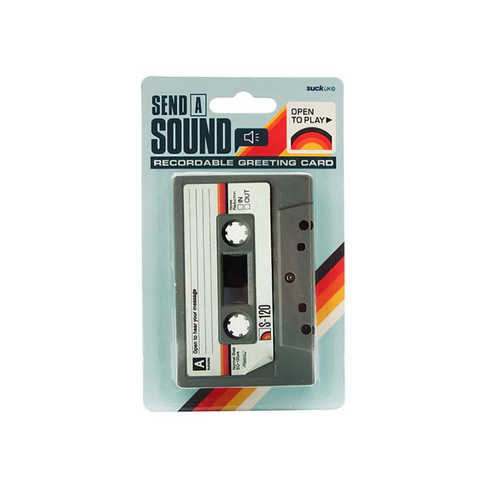Biglietto d'auguri Audiocassetta con Messaggio