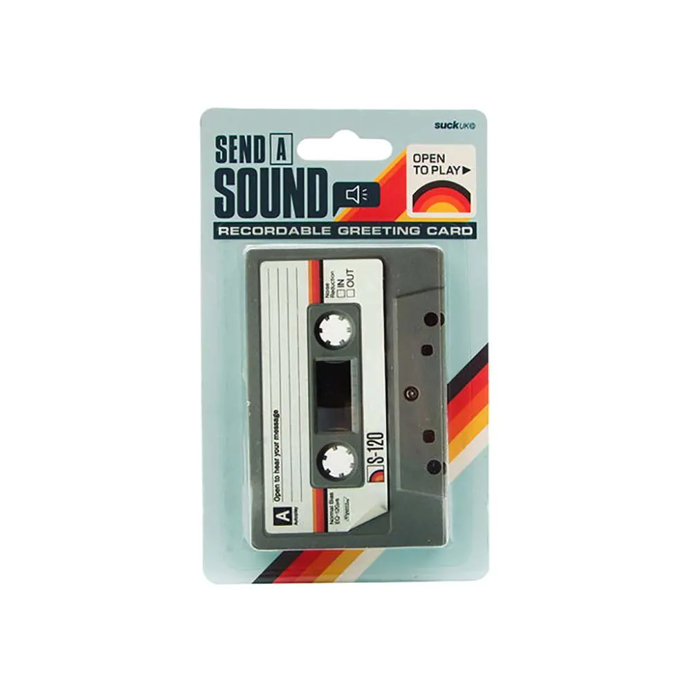 Biglietto d'auguri Audiocassetta con Messaggio