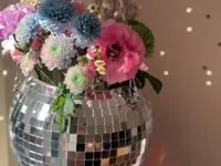 Vaso da Appendere Palla da Discoteca