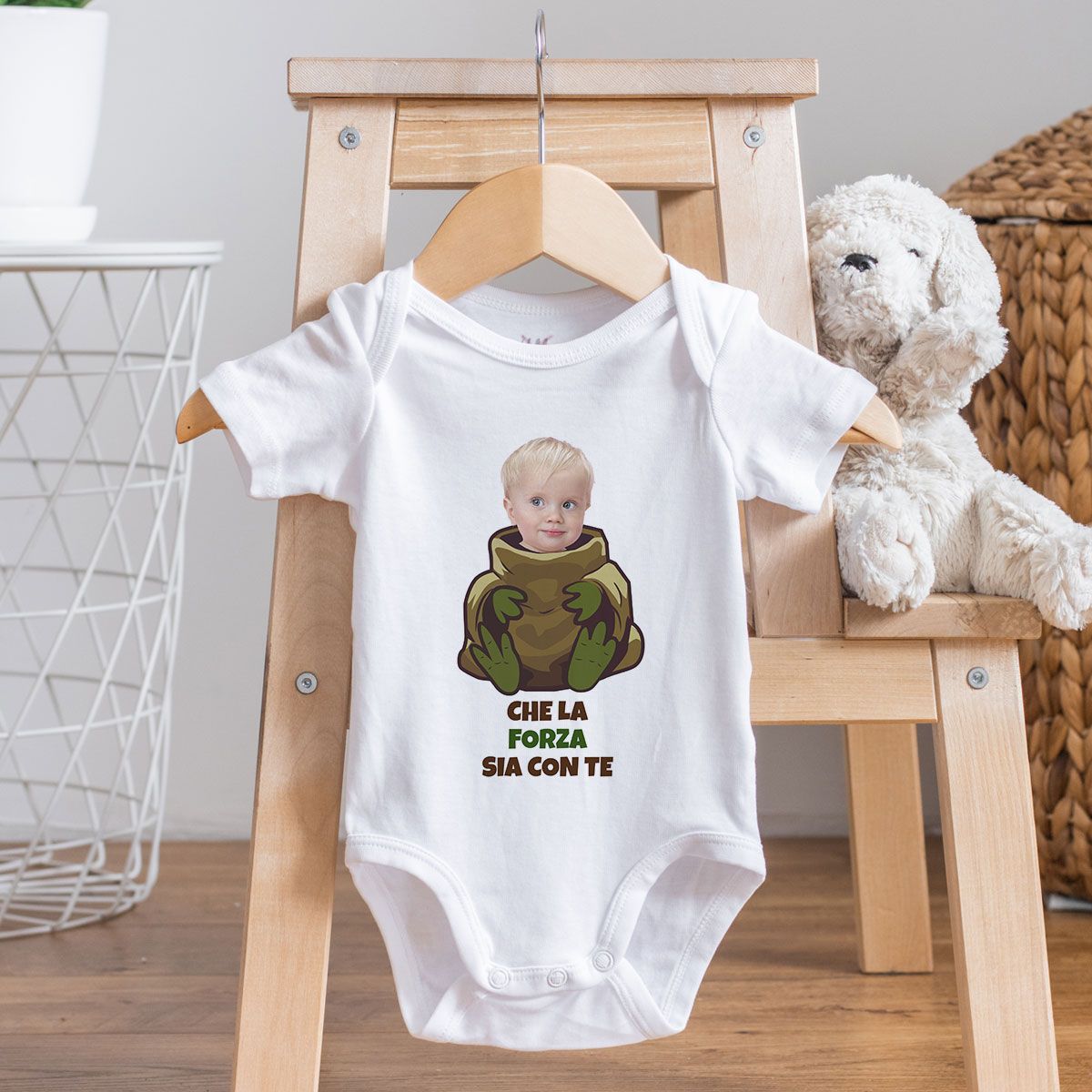 Body Neonato Personalizzato con Supereroi