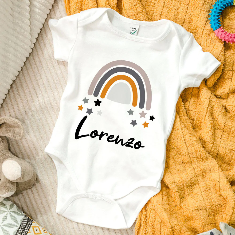 Body Neonato Personalizzato con Nome 
