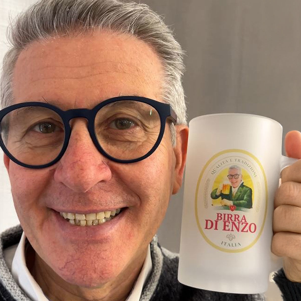 Boccale da Birra Personalizzato con Logo e Faccia