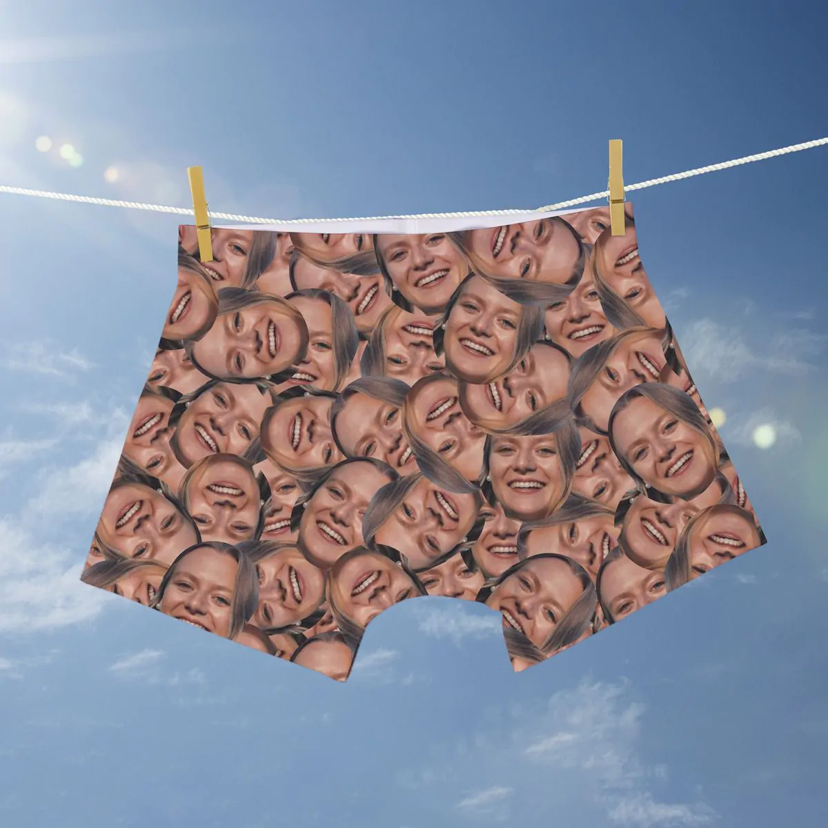 Boxer personalizzati con faccia Troppotogo