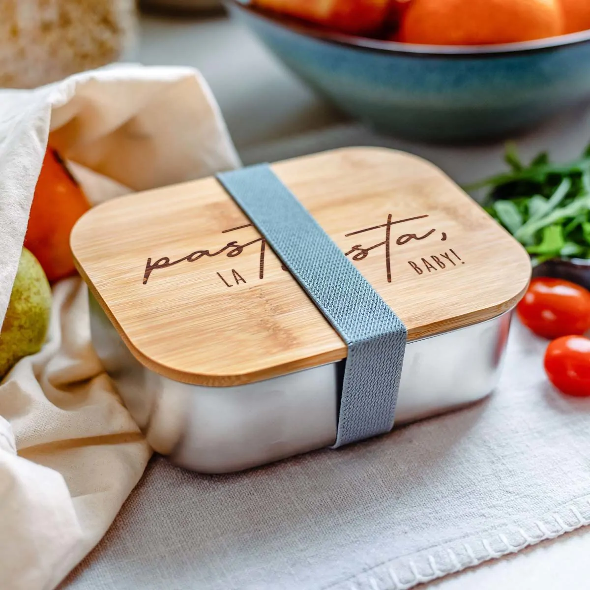 Lunchbox Personalizzata con Testo