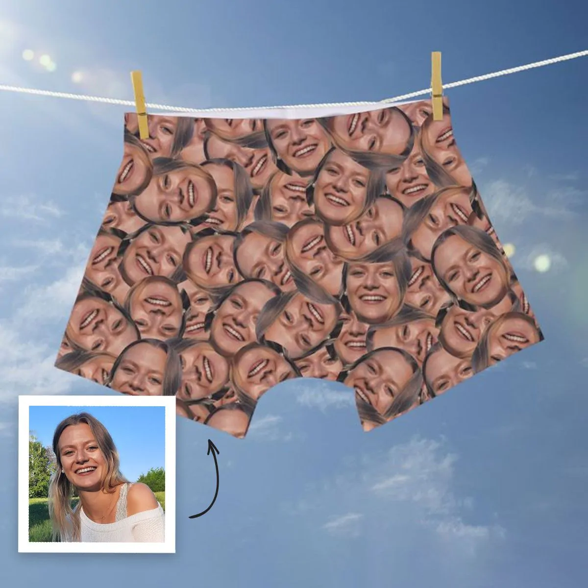 Boxer Personalizzati con Faccia