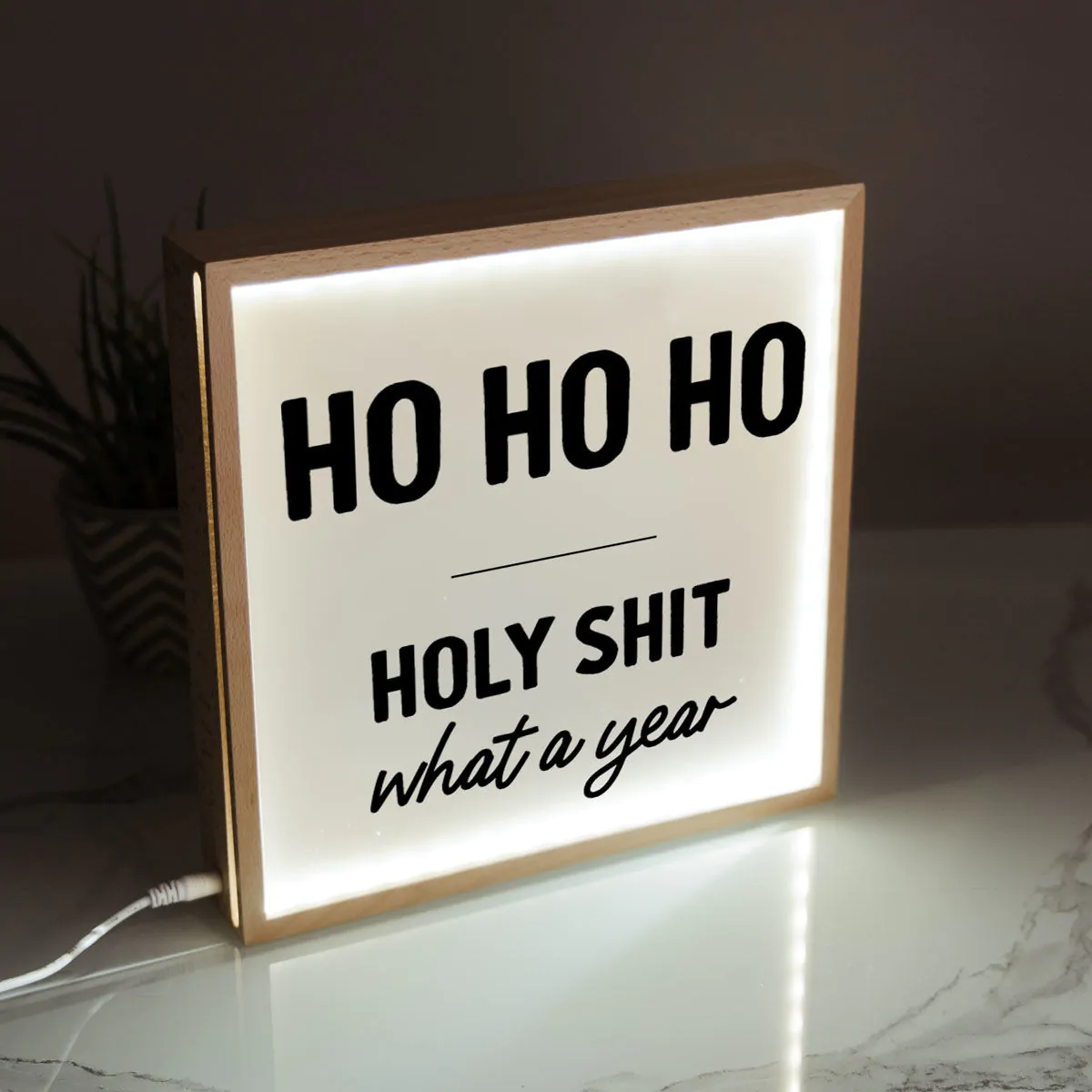 Light Box Personalizzata con Testo