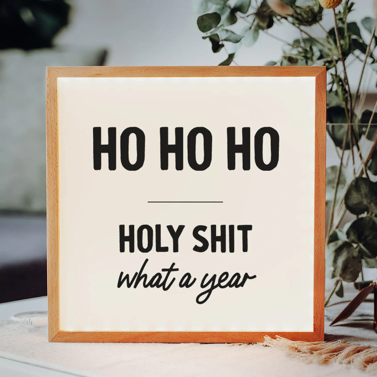 Light Box Personalizzata con Testo