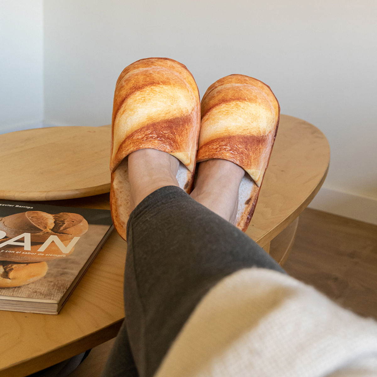 Pantofole al Pane Bianco