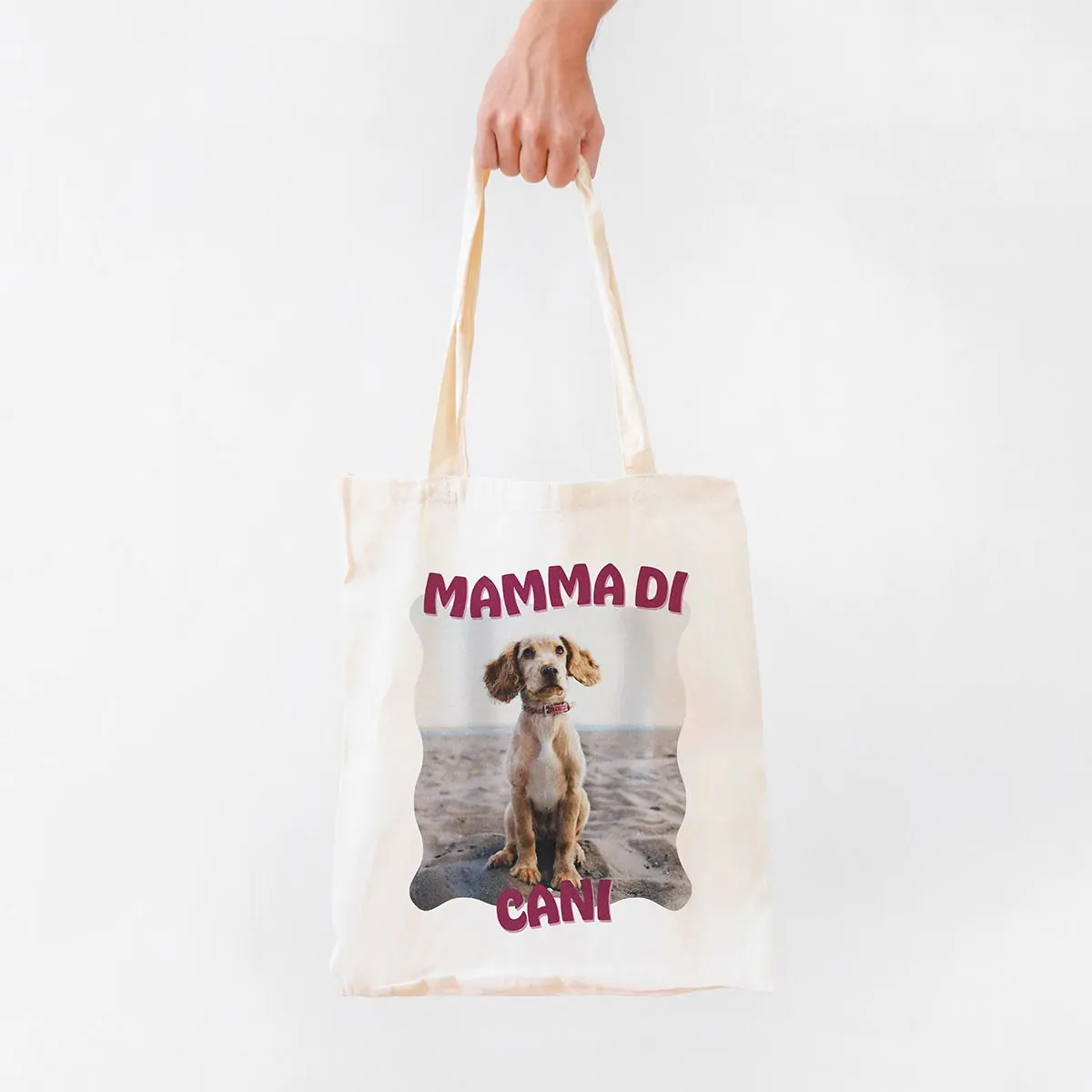 Borsa Personalizzata Tote Bag con Foto e Testo