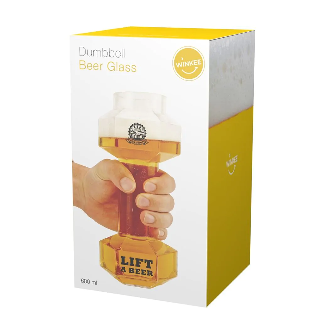 Boccale da Birra in Stile Pesi Palestra 