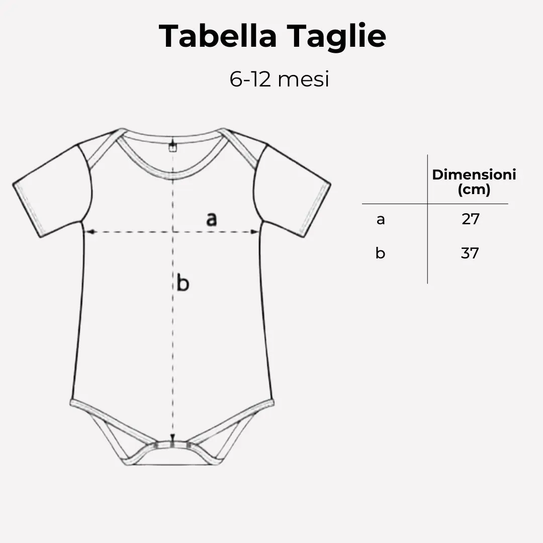 Body Neonato Personalizzato con Nome 