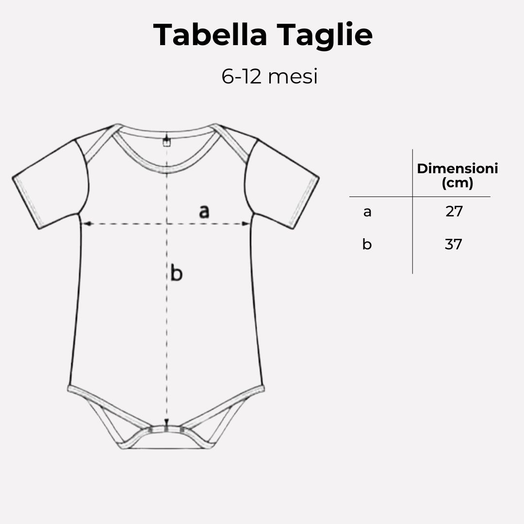 Body Neonato Personalizzato con Frase e Cuore
