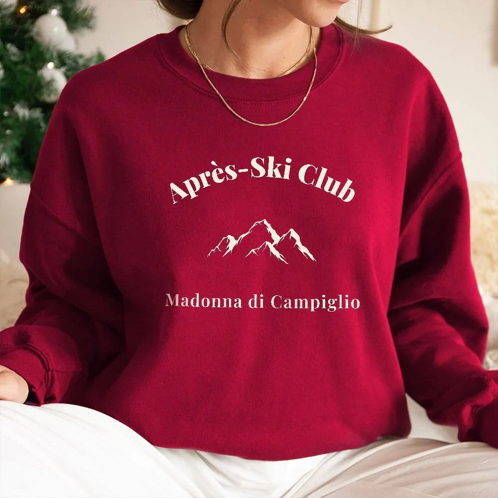 Felpa Personalizzata Après-Ski Club