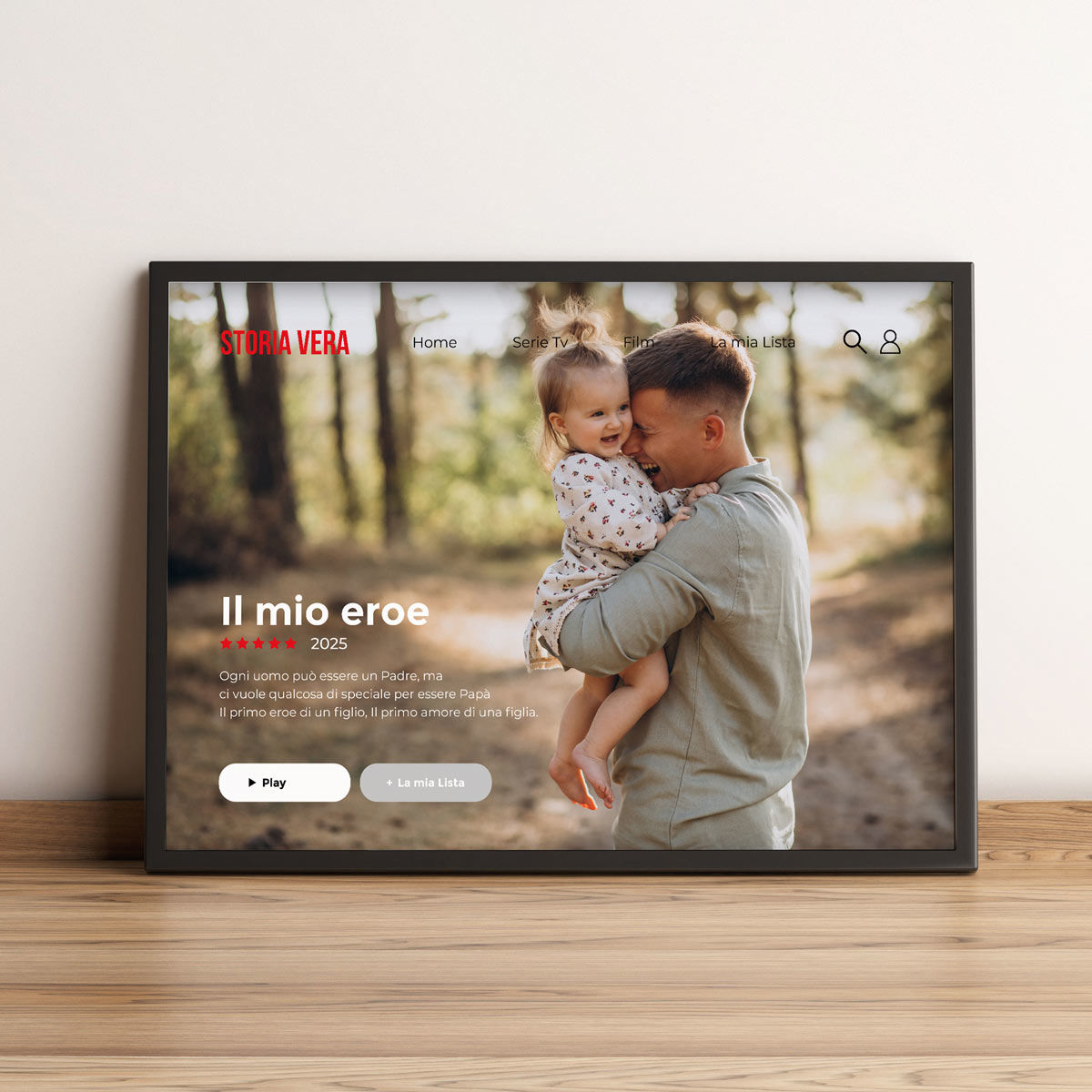Poster Personalizzato in Stile Netflix