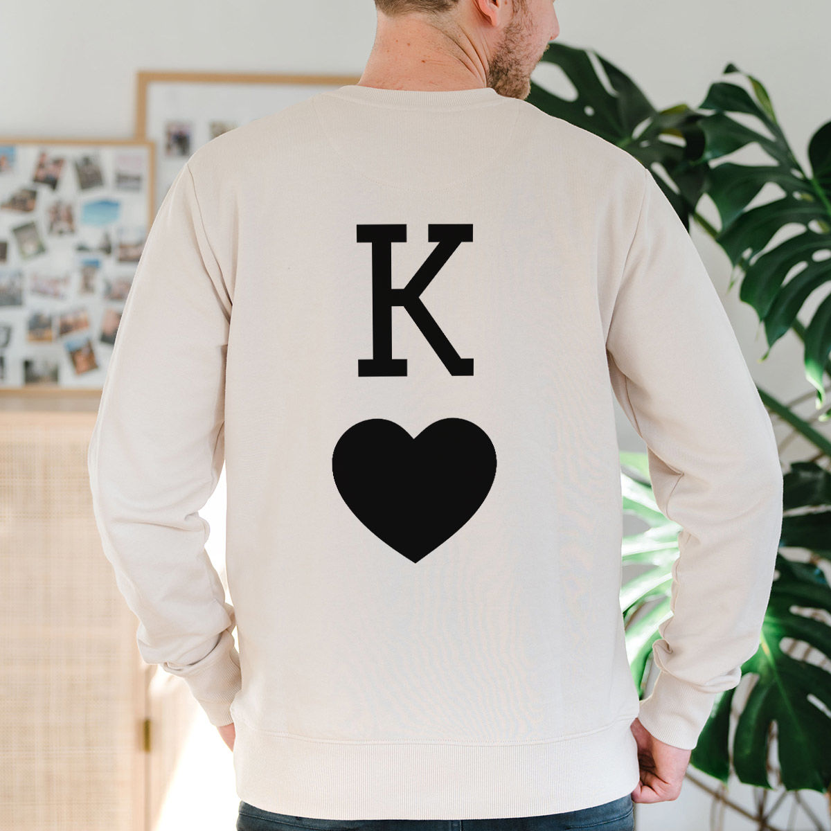 Felpa Personalizzata King e Queen