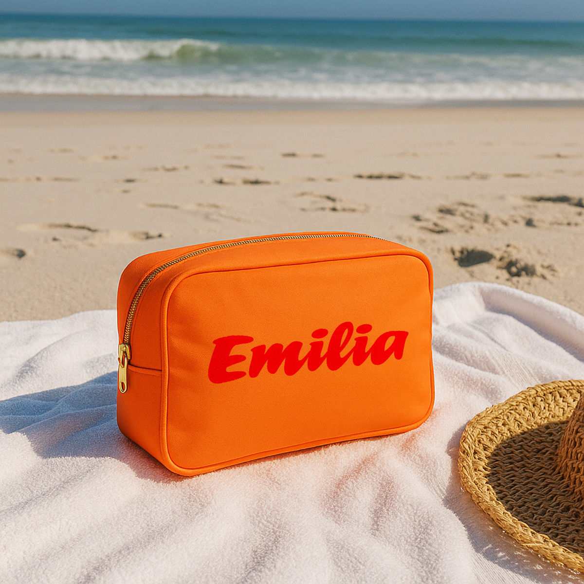Personalisierbare Reisetasche mit Text