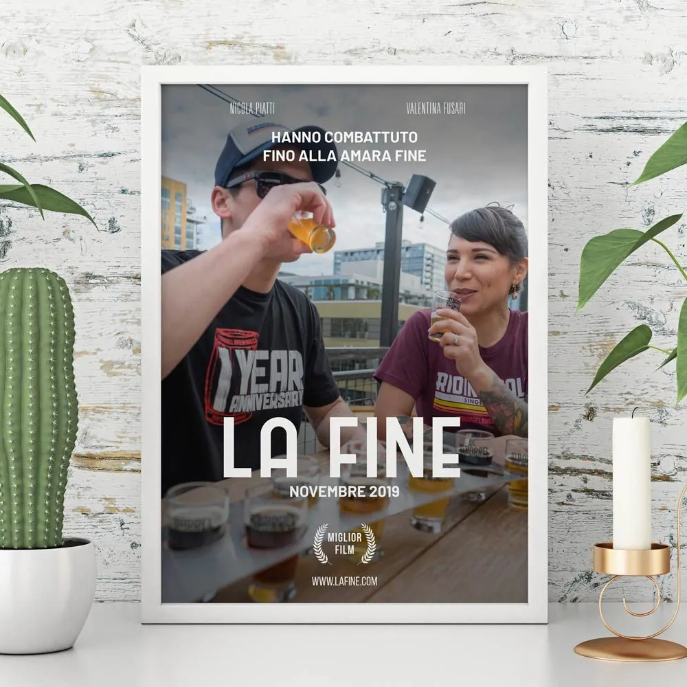 Poster Personalizzato in Stile Locandina di Film