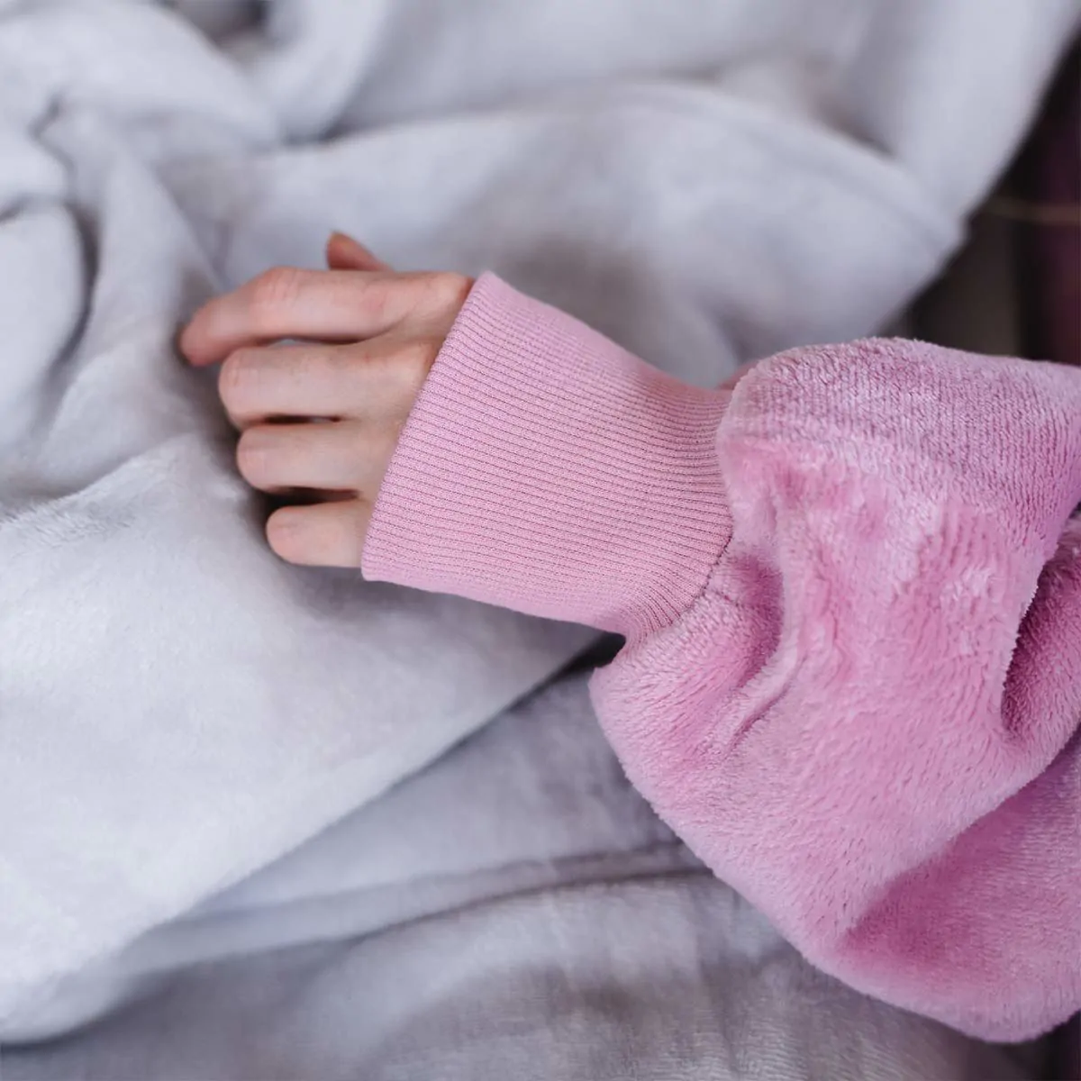 Coperta con Cappuccio Personalizzata con Foto e Testo