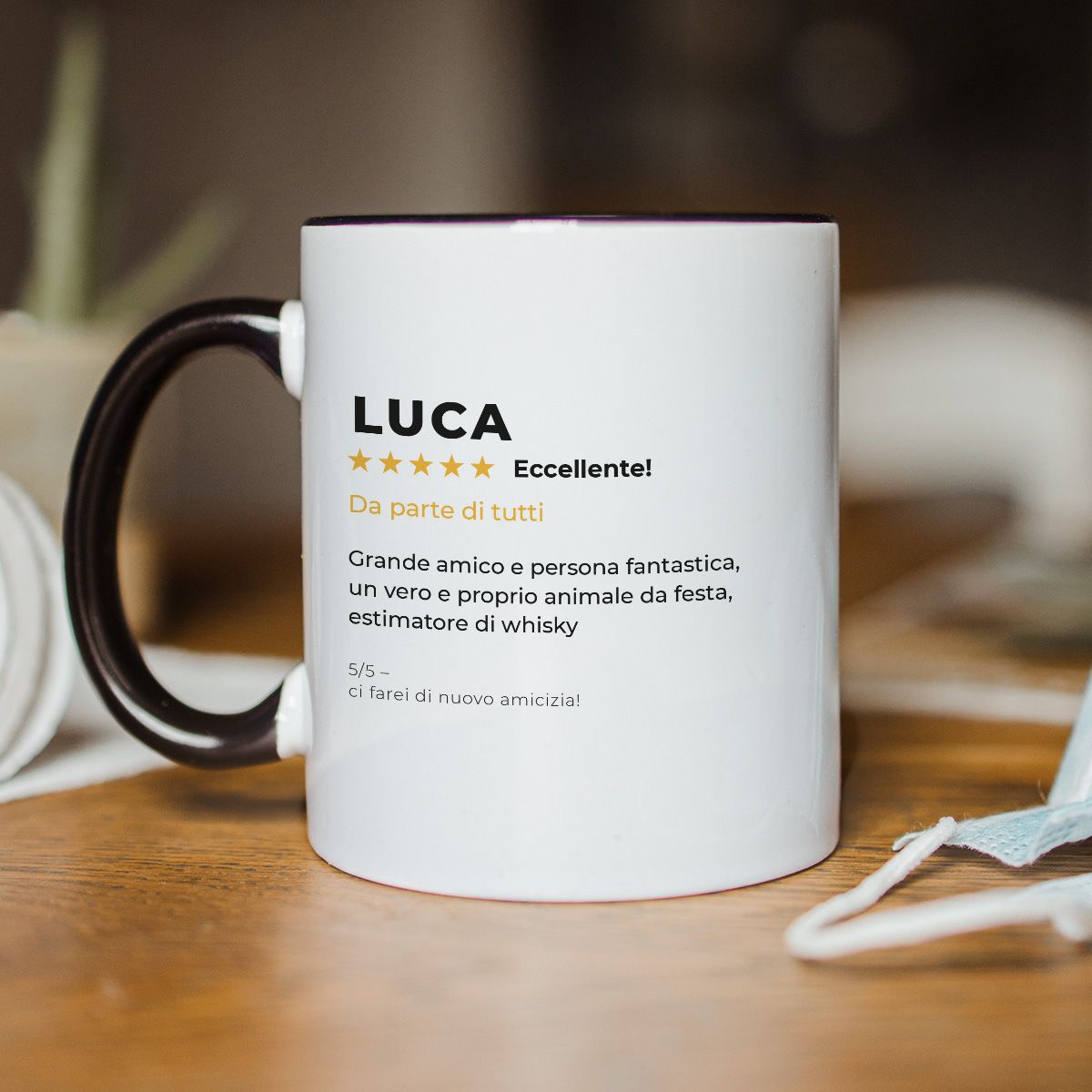 Tazza Personalizzata Con Foto 300ml - Ceramica Termosensibile, Idea Regalo Per San Valentino E Festa Della Mamma - Foto 10