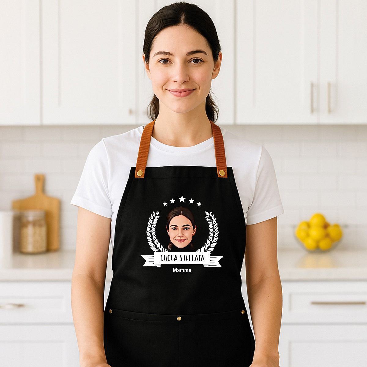 Grembiule Personalizzato Master Barbecue con Foto Troppotogo