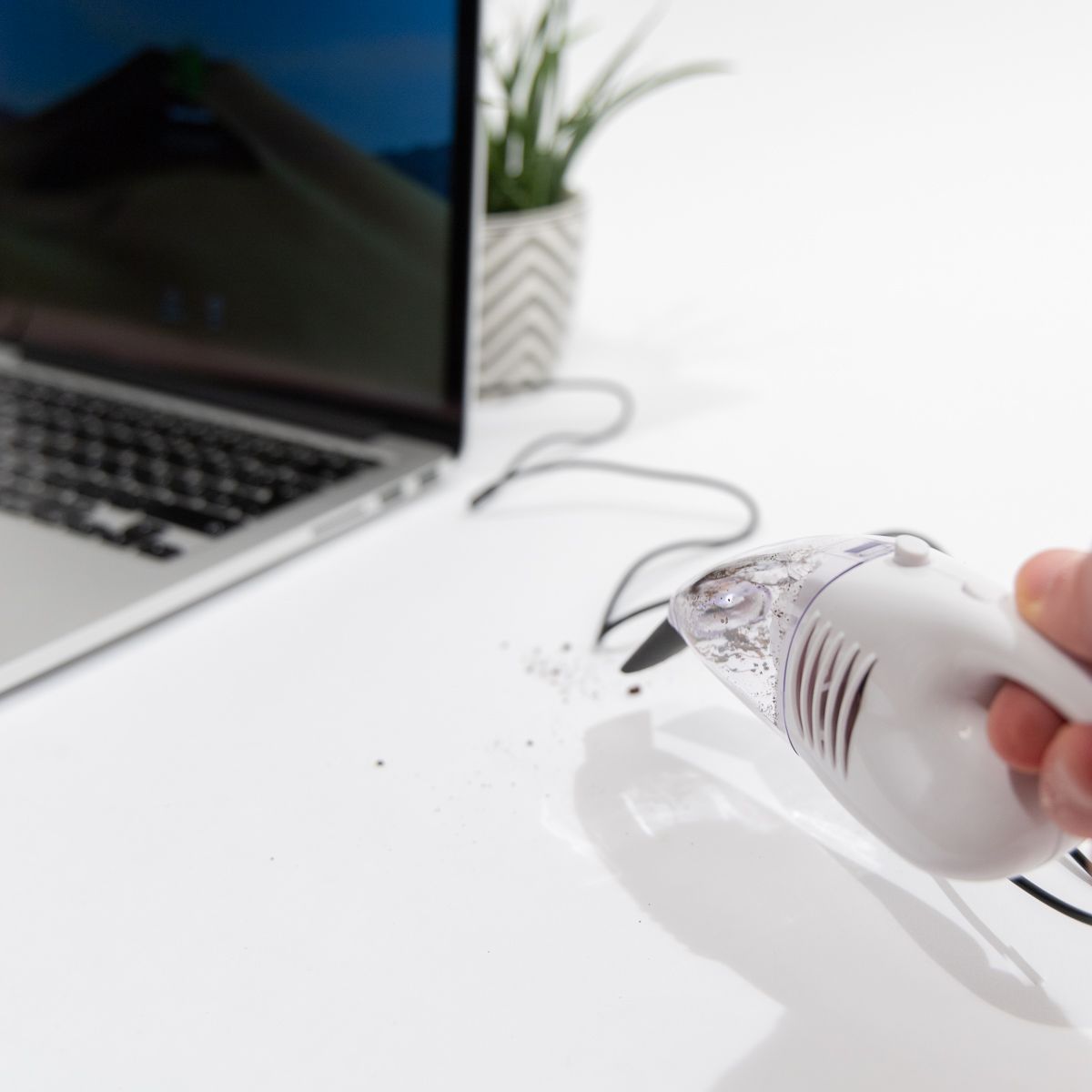 Aspirapolvere 12V Per Auto Senza Sacco Aspirabriciole Piccolo Portatile Macchina 88650923 - Foto 7