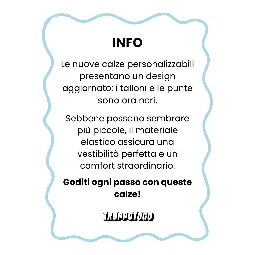 Calzini personalizzati per l'addio al nubilato