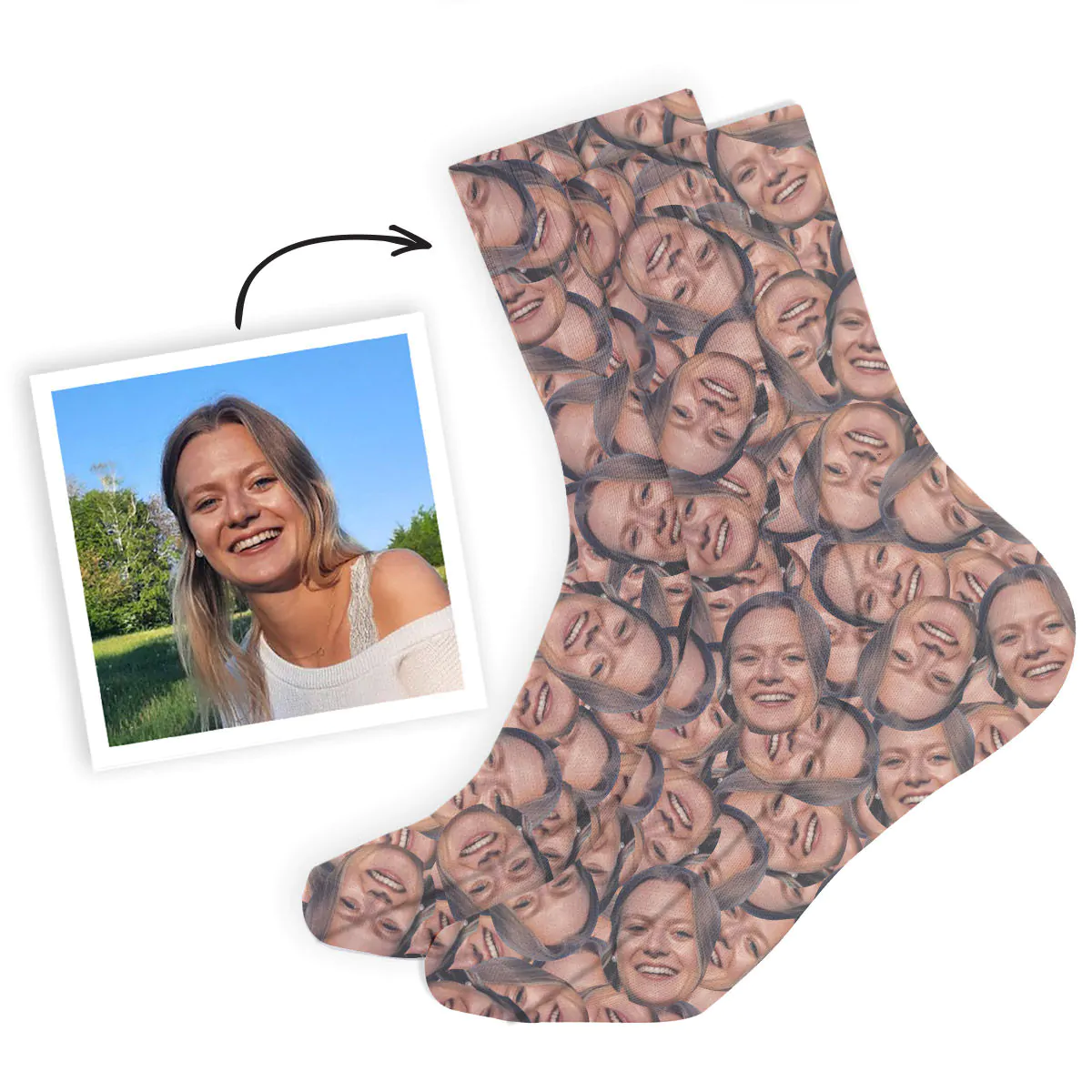 Calzini Personalizzati con Faccia