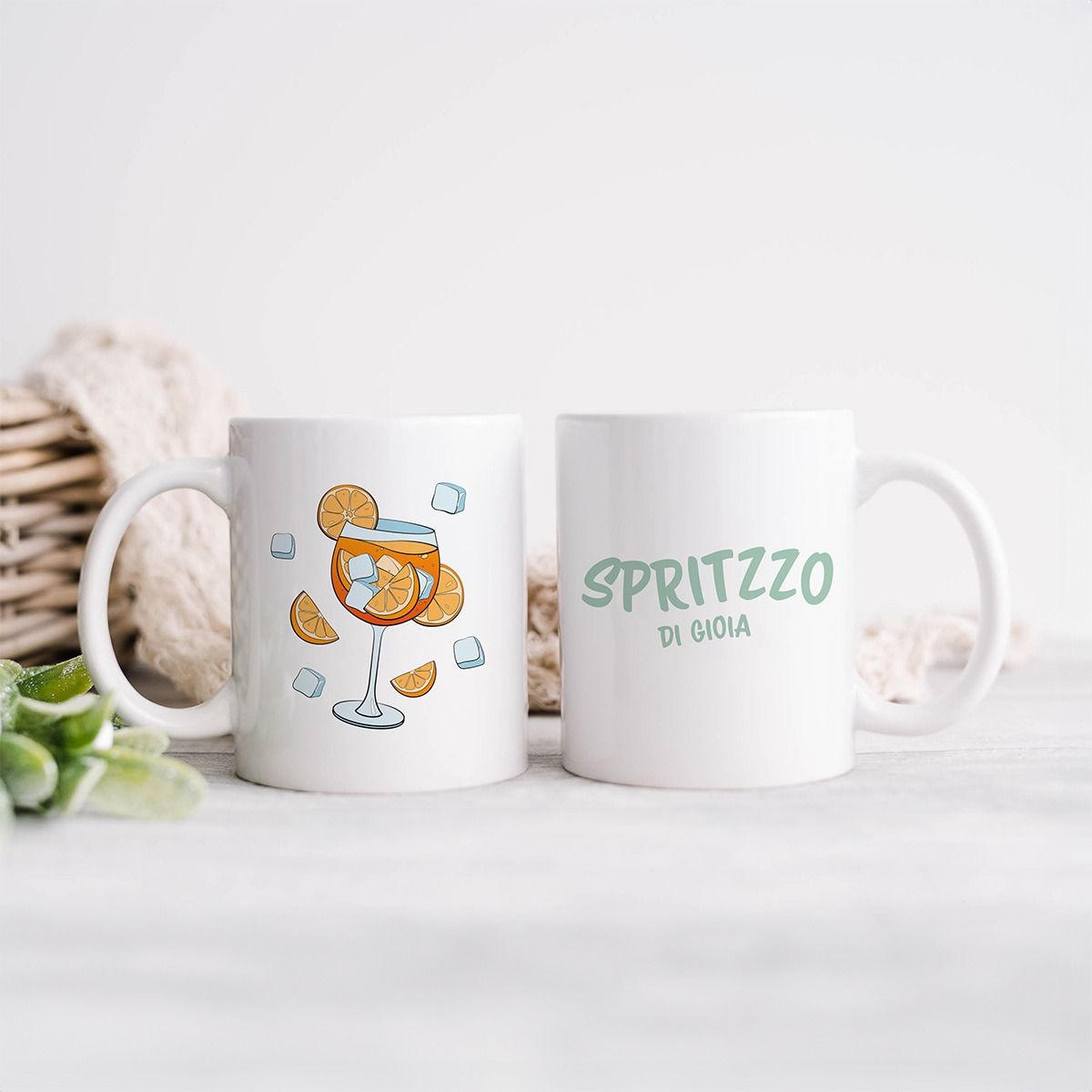 Tazza Personalizzata Aperol Spritz con Testo