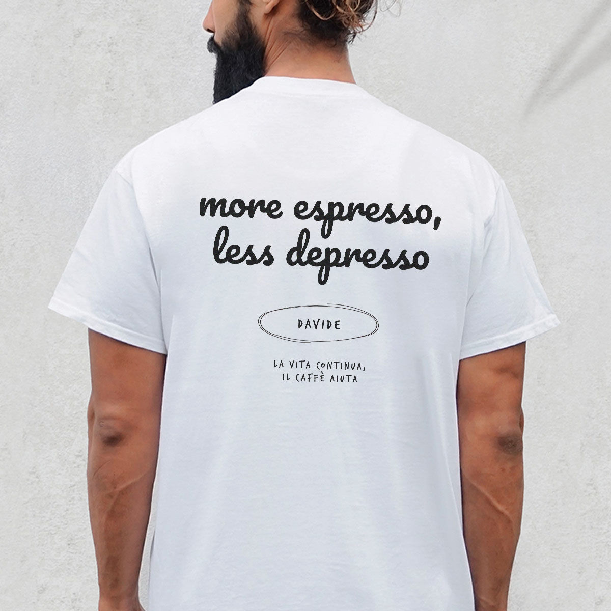 Maglietta Personalizzata con Nome e Frase