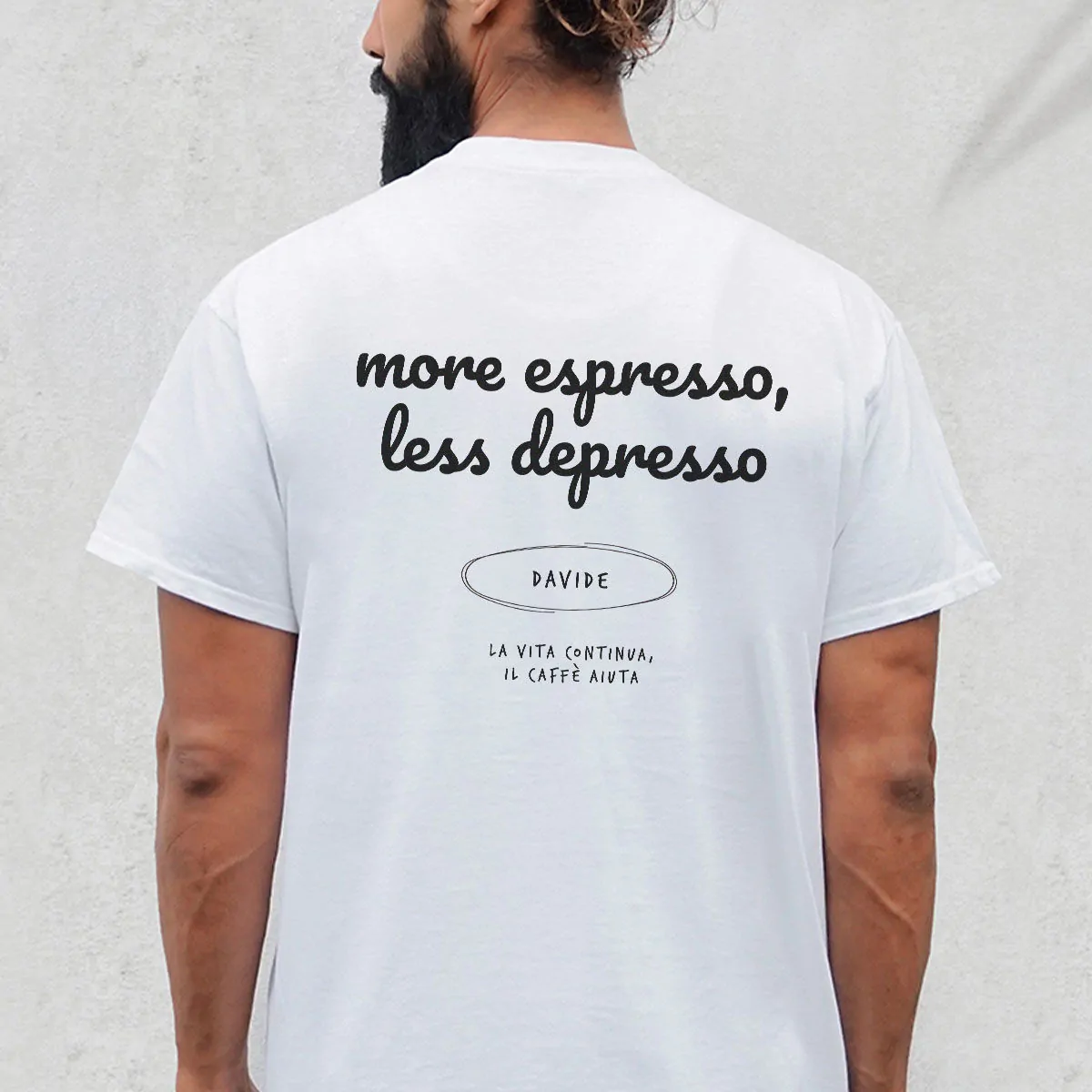 Maglietta Personalizzata con Nome e Frase