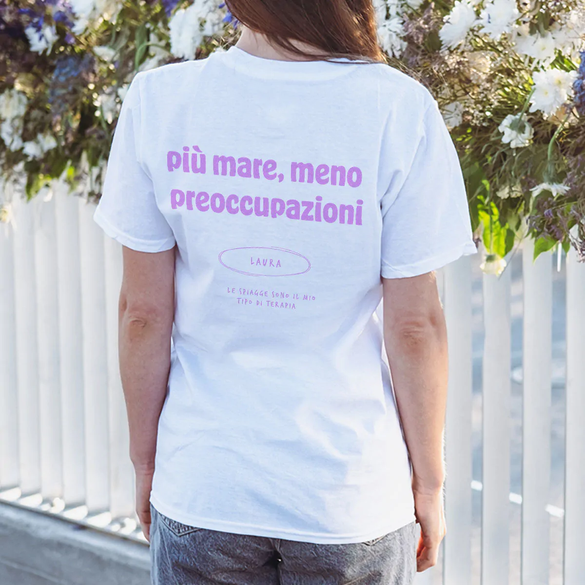 Maglietta Personalizzata con Nome e Frase