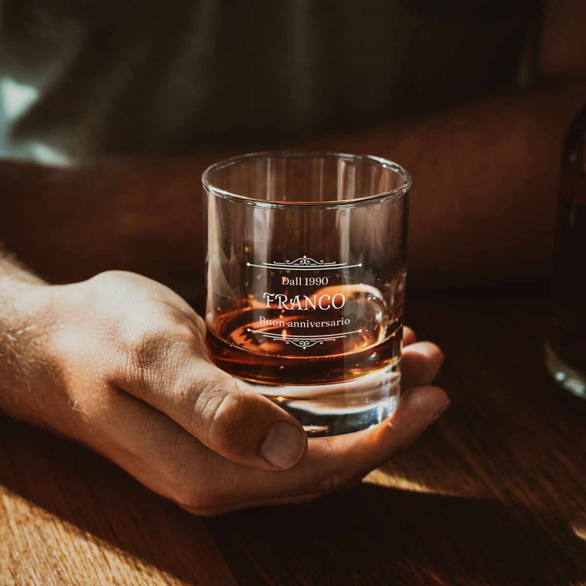 Bicchiere da Whisky Personalizzato con Annata