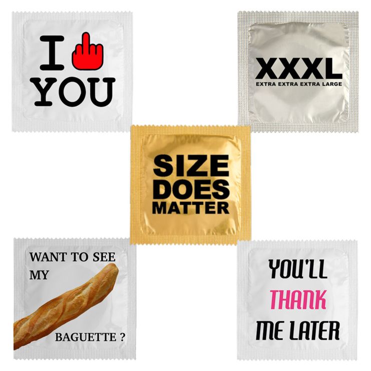 Set Preservativi Divertenti  - Esibizionista